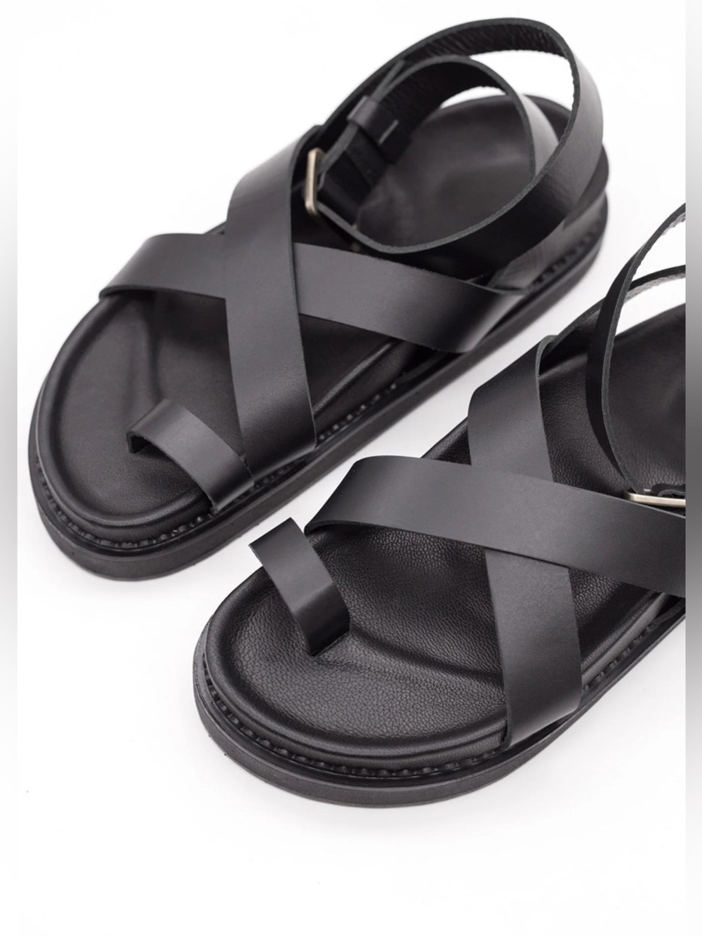 Liberté Brontë Sandals in Black - 7.5 (EU38)